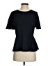 Ann Taylor Black Short Sleeve Top Size XS - photo 1