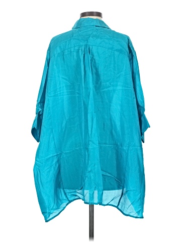 MICHAEL Michael Kors 3/4 Sleeve Silk Top (view 2)