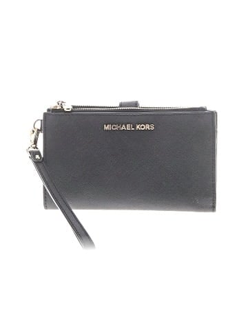 MICHAEL Michael Kors Leather Wristlet (view 1)