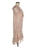 Max Studio Polka Dots Tan Cocktail Dress Size M - photo 4