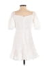 Shein 100% Polyester White Cocktail Dress Size 6 - photo 2
