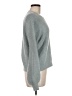 Pink Rose Gray Pullover Sweater Size M - photo 4