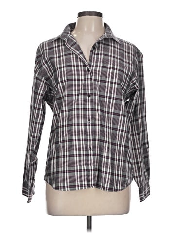 Diane von Furstenberg Long Sleeve Button-Down Shirt (view 1)