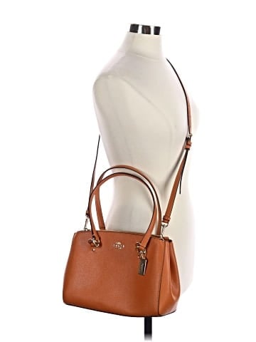 Coach Factory Leather Satchel (view 2)