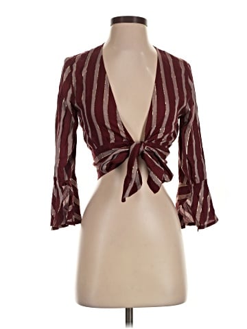 Beach Riot 3/4 Sleeve Blouse (view 1)