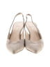 Pelle Moda Metallic Ivory Heels Size 8 1/2 - photo 2