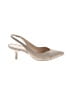 Pelle Moda Metallic Ivory Heels Size 8 1/2 - photo 1