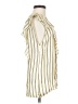 Sandro 100% Viscose Ivory Sleeveless Blouse Size Sm (1) - photo 4