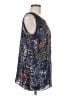 CAbi 100% Polyester Blue Sleeveless Blouse Size M - photo 4