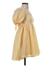 Mable 100% Polyester Yellow Casual Dress Size S - photo 4