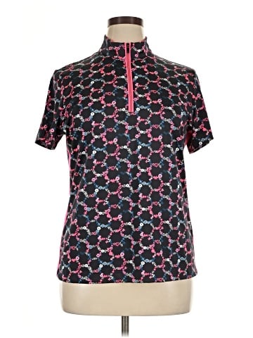 Tail Short Sleeve Blouse (view 1)