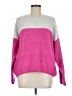 Vince Camuto Color Block Pink Pullover Sweater Size M - photo 1