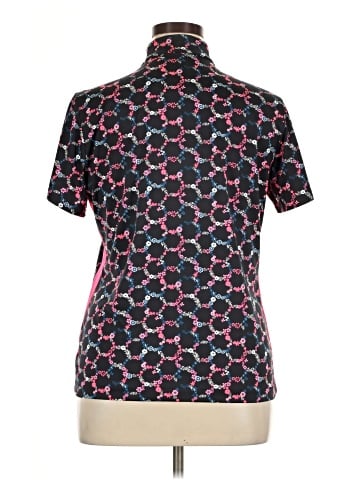 Tail Short Sleeve Blouse (view 2)