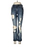 Rock & Republic Hearts Blue Jeans Size 4 - photo 1
