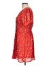Sienna Sky 100% Polyester Hearts Red Casual Dress Size L - photo 5