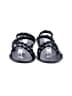 Olivia Miller Black Sandals Size 8 - photo 2