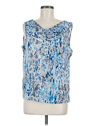 Doncaster Collection Sleeveless Silk Top (view 1)