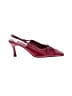 Stefani Collection 100% Leather Red Heels Size 10 - photo 1