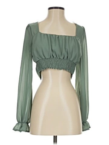Altar'd State Long Sleeve Blouse (view 1)