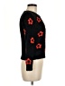 Melrose and Market 100% Polyester Polka Dots Black Pullover Sweater Size 8 - photo 4