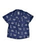 Falls Creek 100% Polyester Print Blue Short Sleeve Button-Down Shirt 12-18 MO / 18 MO - photo 1