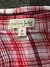 Maison Jules 100% Rayon Plaid Pink Long Sleeve Button-Down Shirt Size S - photo 7
