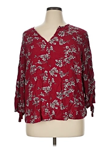 Fun2Fun 3/4 Sleeve Blouse (view 1)