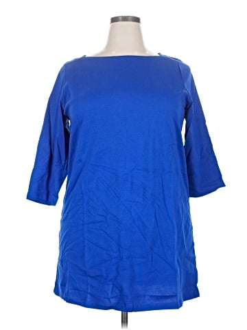 Roaman's 3/4 Sleeve T-Shirt (view 1)