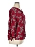 Fun2Fun 100% Rayon Burgundy 3/4 Sleeve Blouse Size 1X - photo 4
