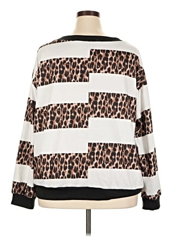 Shein Curve Pullover Sweater (view 2)