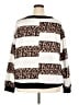 Shein Curve Animal Print Brown Pullover Sweater Size 20 Plus (4) - photo 2