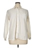 Apt. 9 Solid Ivory Long Sleeve Button-Down Shirt Size XL - photo 1