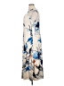 Calvin Klein Print Blue Casual Dress Size 14 - photo 5