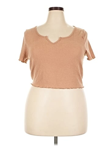 Shein Curve Short Sleeve Top (view 1)