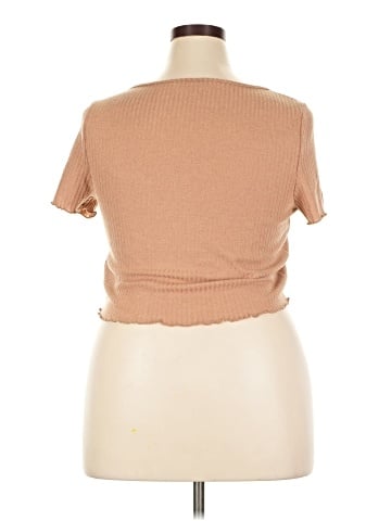 Shein Curve Short Sleeve Top (view 2)
