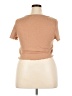 Shein Curve Tan Short Sleeve Top Size 18 Plus (3) - photo 2