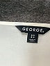 George 100% Polyester White Sleeveless Top Size S - photo 7