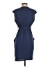 Bella D Solid Blue Casual Dress Size 1 (estimated) - photo 2