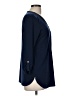 JM Collection Blue Long Sleeve Blouse Size M - photo 4