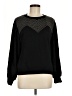 Love Sam 100% Cotton Chevron-herringbone Black Pullover Sweater Size M - photo 1