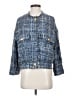 Zara Tweed Blue Coat Size S - photo 1
