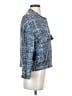 Zara Tweed Blue Coat Size S - photo 4