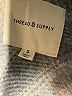 Thread & Supply 100% Polyester Plaid Gray Jacket Size S - photo 6
