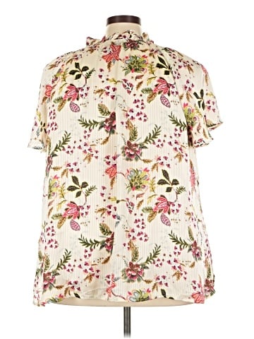 Lane Bryant Short Sleeve Blouse (view 2)