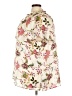 Lane Bryant 100% Polyester Floral Ivory Short Sleeve Blouse Size 26 - 28 Plus - photo 5
