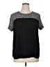 Van Heusen Argyle Black Short Sleeve Top Size XL - photo 1