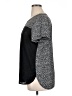 Van Heusen Argyle Black Short Sleeve Top Size XL - photo 5