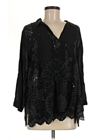 Johnny Was 3/4 Sleeve Blouse (view 1)