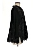 Johnny Was 100% Rayon Black 3/4 Sleeve Blouse Size M - photo 4