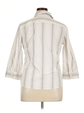 Gold Label Investments 3/4 Sleeve Button-Down Shirt (view 2)